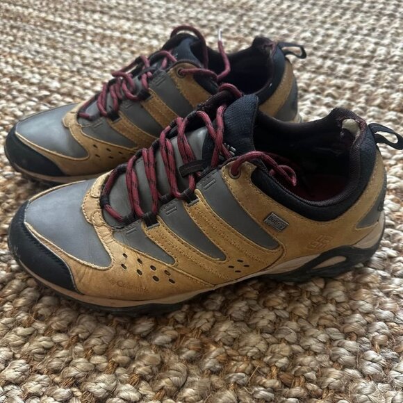 Columbia Reardan Pass Hiking Shoes (10 Mens) Tan - Picture 1 of 6